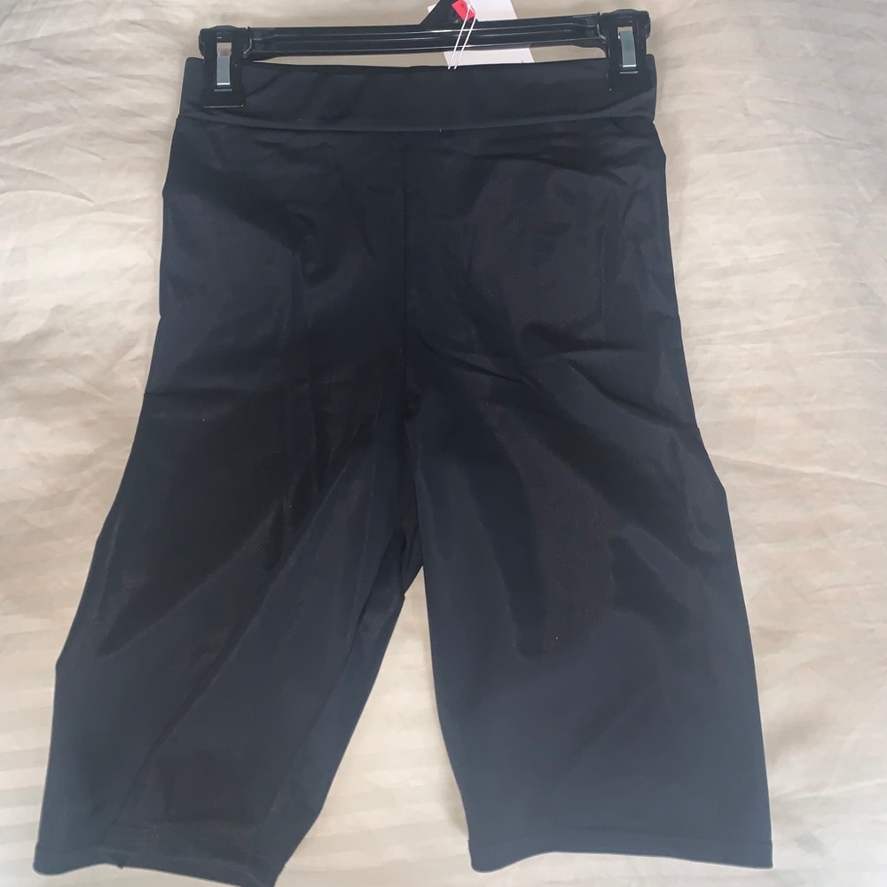 SOLD- ZARA- Biker shorts